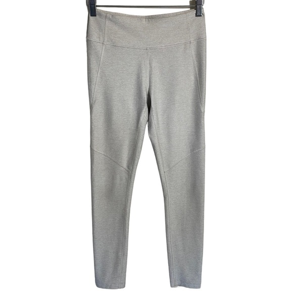 Outdoor Voices Leggings Pants Beige White Athleisure Activewear Workout Sz Small - Picture 1 of 6